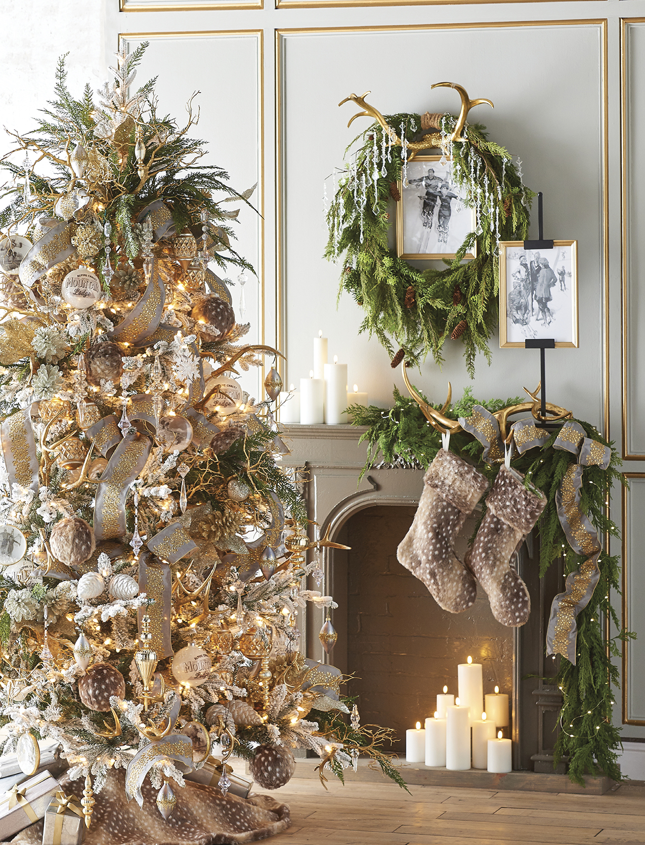 35+ Rustic Christmas Decorating Ideas 2021