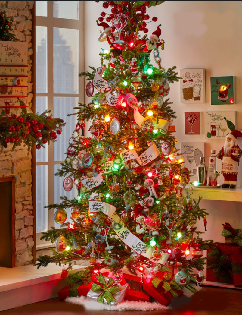 13+ Pictures Of Christmas Trees With Ribbon 2021